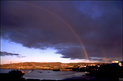 Regenbogen über Dalnie Zelentsy